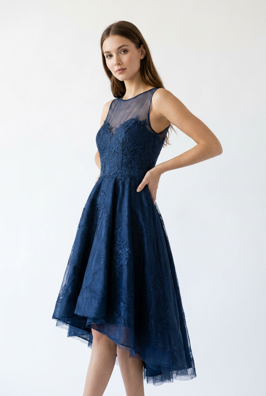 Robe bleu nuit