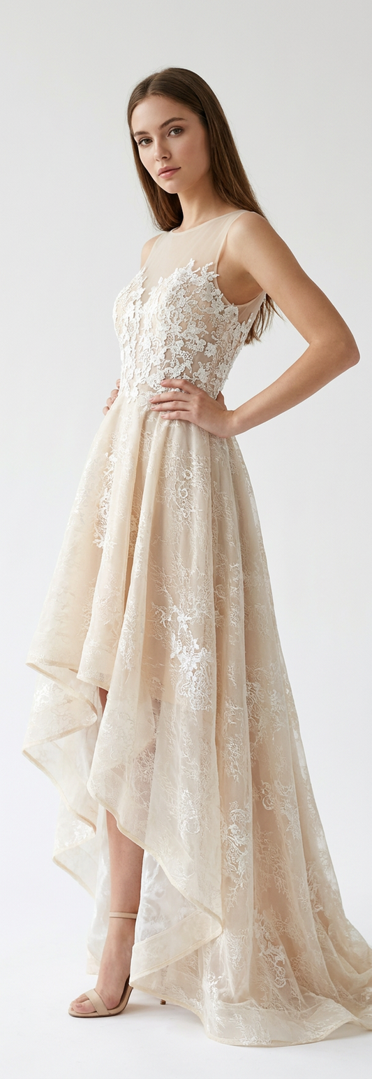 Robe champagne